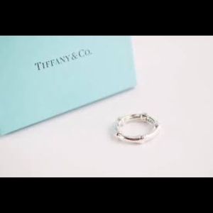 Tiffany & Co. Sterling Silver Bamboo Ring